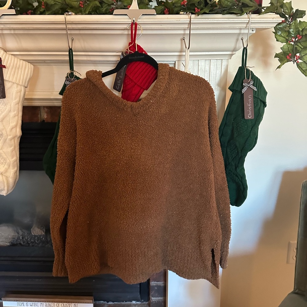 Woman’s Fuzzy Pullover